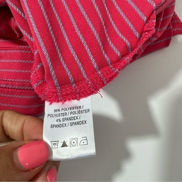 Fairway & Greene Stripe Tech Polo Size XL - Picture 6 of 7
